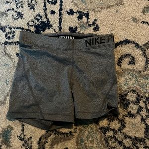 Gray nike spandex